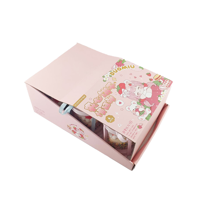 A set of double-layered bow cake