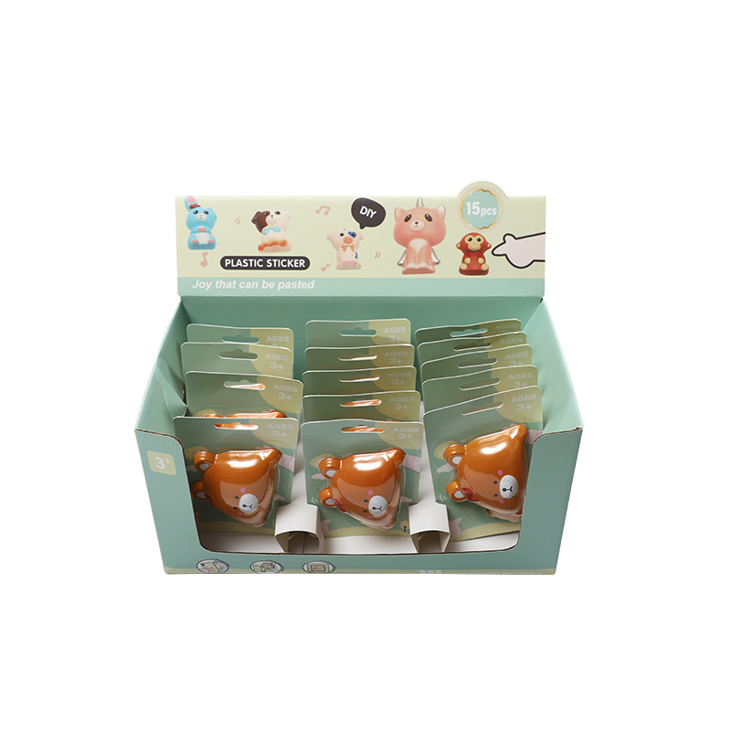 Bear book stickers with bow tie designs