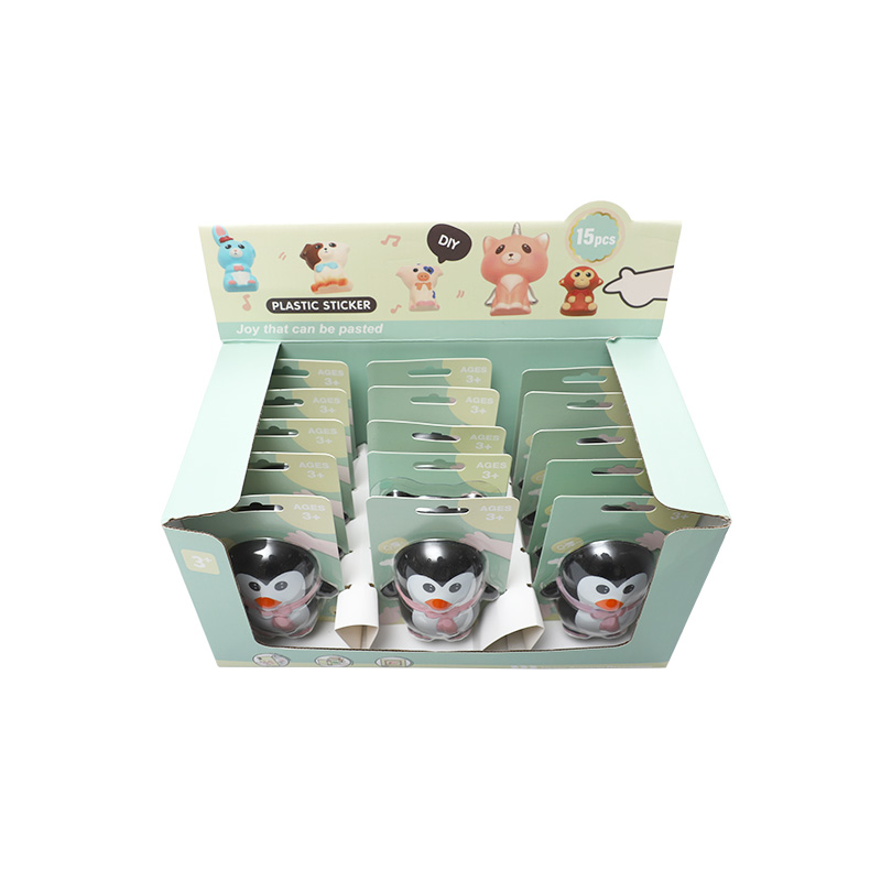 Penguin book stickers