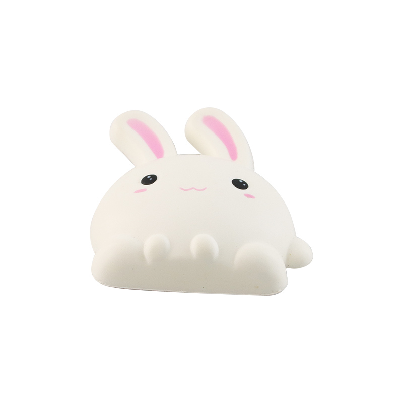 Emoticon rabbit head book sticker