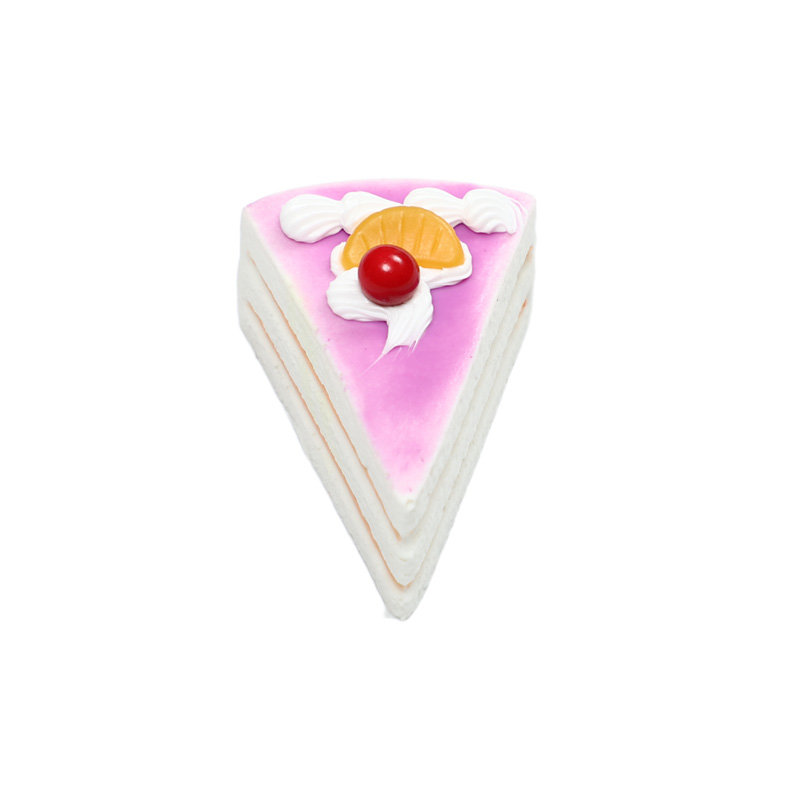 Triangular jam cake